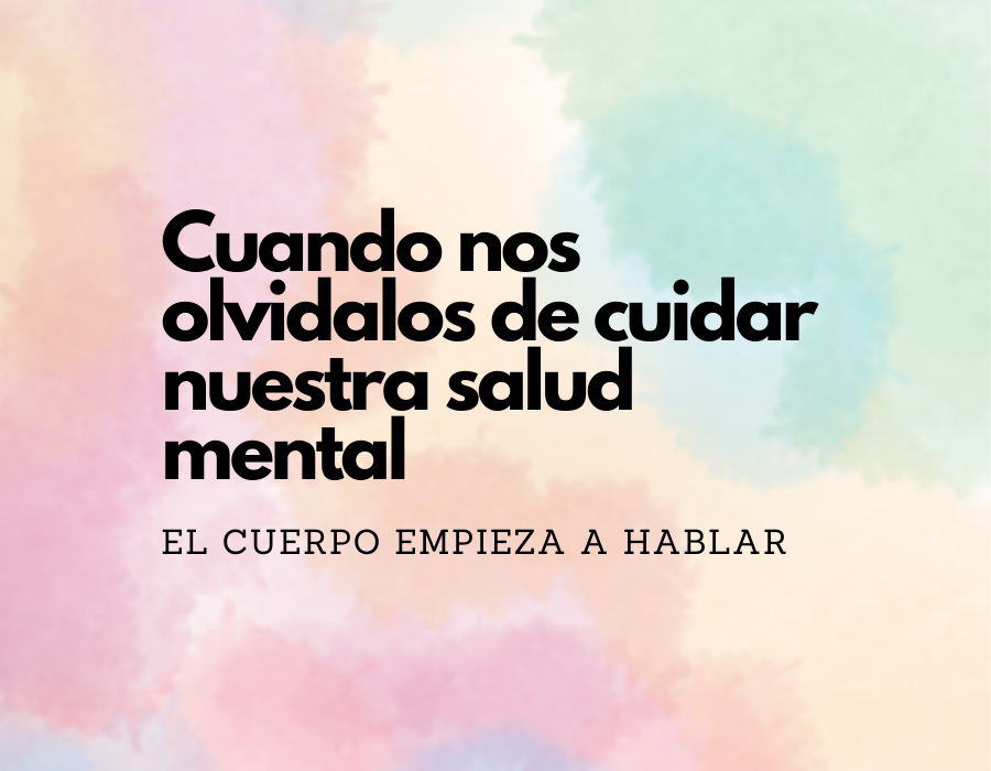 Cuida tu salud mental
